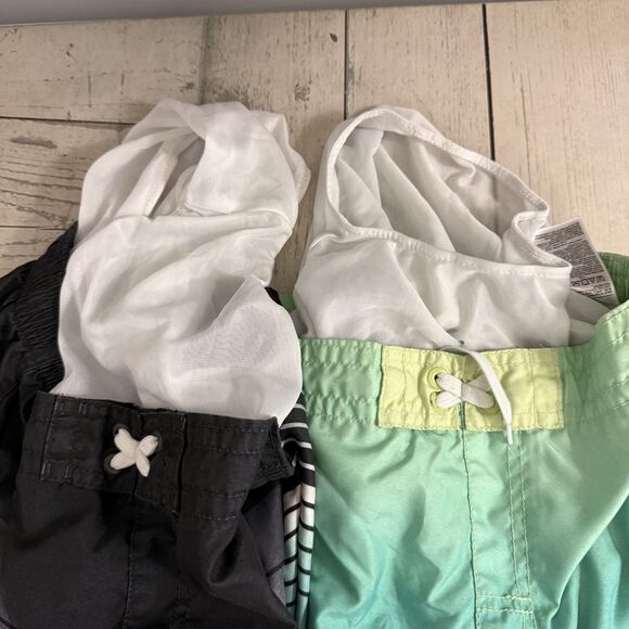 Lot of 2 Old Navy Youth Large (10-12) Mesh Lined Swim Trunks Shorts - Picture 6 of 8